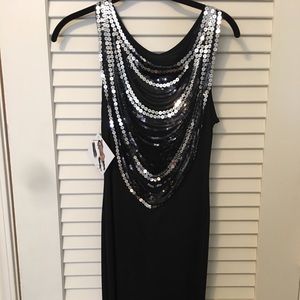 Angel Brinks Persian Cat Black Dress